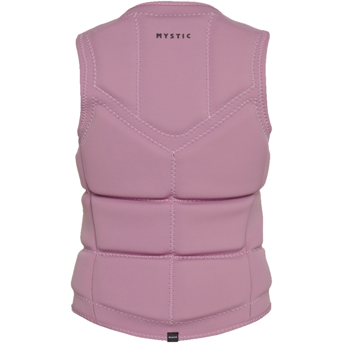 2026 Mystic Womens Star Front Zip Wake Impact Vest 35005.240246 - Rosewood